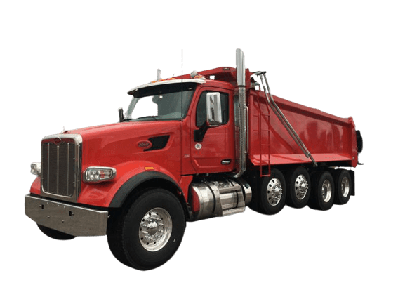 Peterbilt 348 Dump Truck Commercial Trucks Hauling In 2024 45