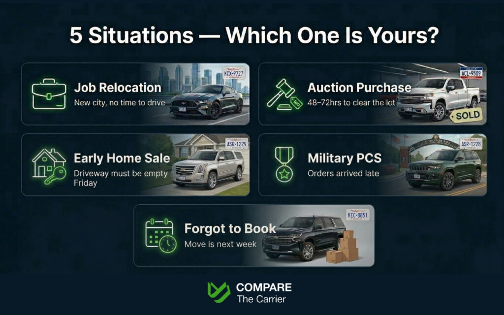 Last Minute Car Shipping 4 Last-Minute Car Shipping: Costs, Timelines & How to Book 2