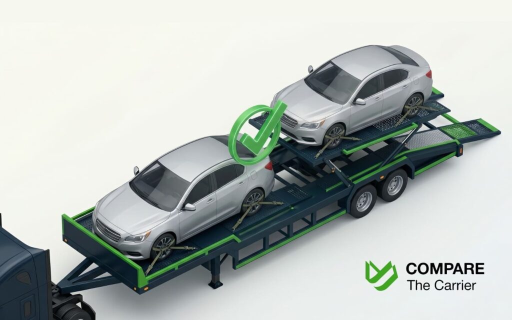 Isometric 3D render showing Another State with Two Cars