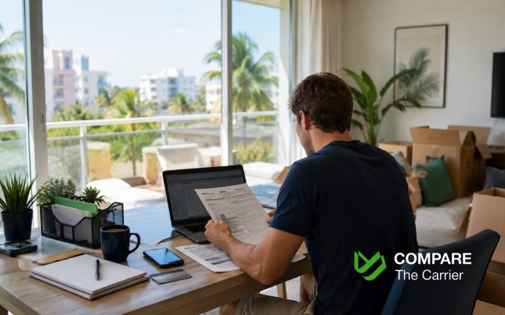 New Puerto Rico resident setting up utilities and banking after relocating from the mainland.
