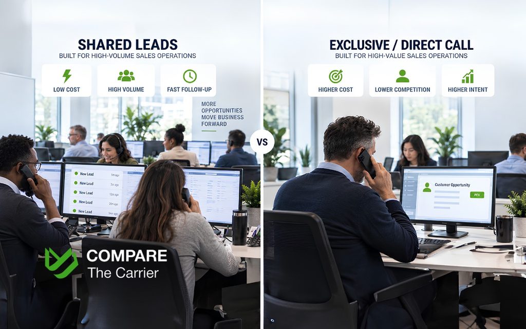 CTC B2C - Blog Article Illustrations - 453 Shared and exclusive auto transport leads matched to different brokerage sales team profiles.